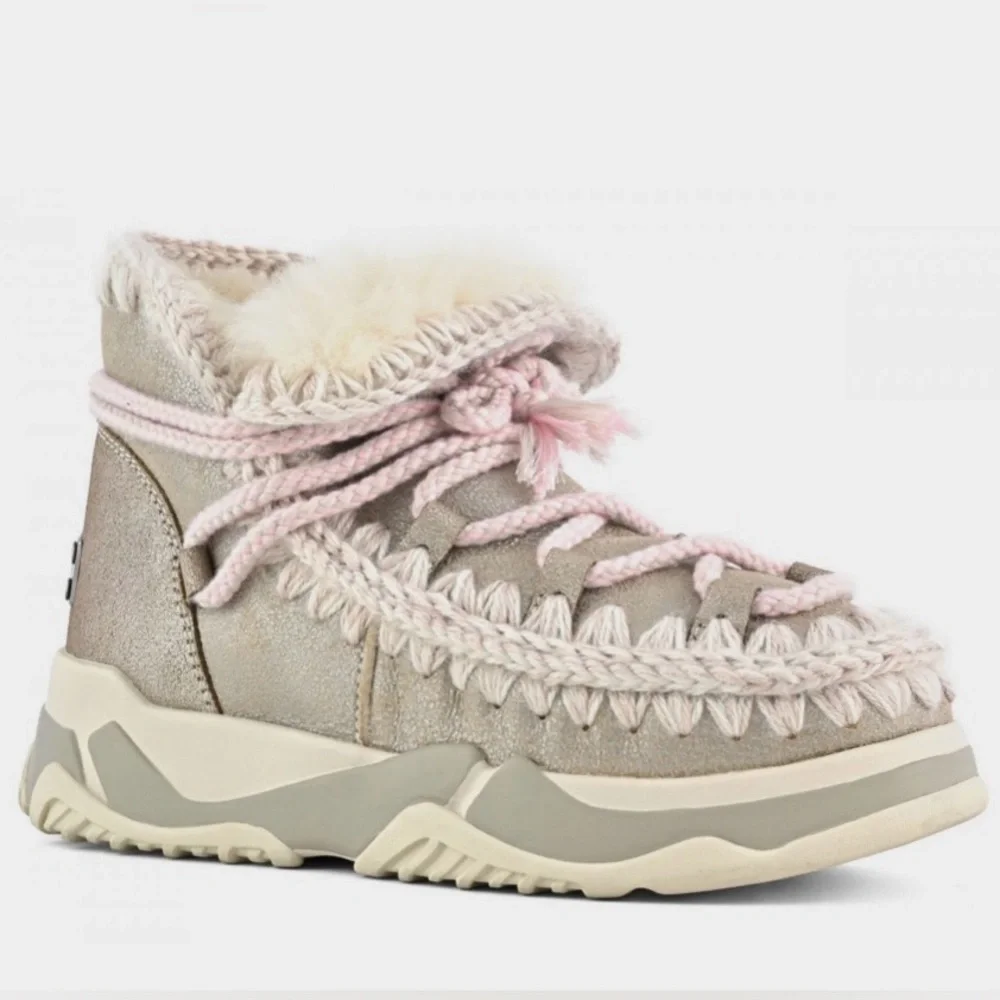MOU Trainer Scoubidou Lace Size EU 38 or 7 US NWT